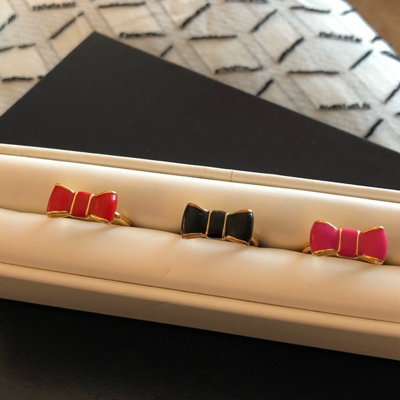 kate spade Jewelry - 3 bow rings